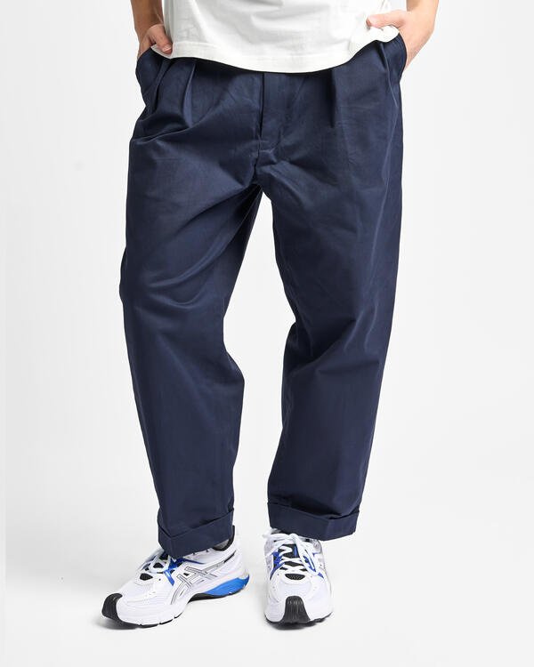 BEAMS+ 2 Pleats Tapered Twillダークネイビー Beams+ 2 Pleats Twill | 3823009787479 | AFEW STORE